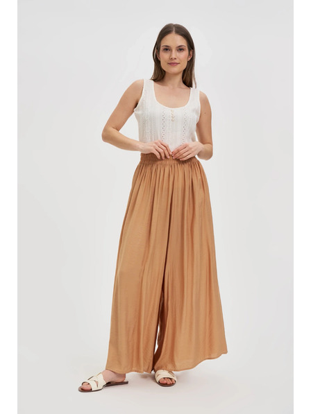 Moodo Бял дамски топ без ръкави