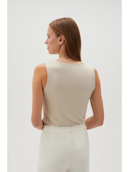 Moodo Бежов дамски топ