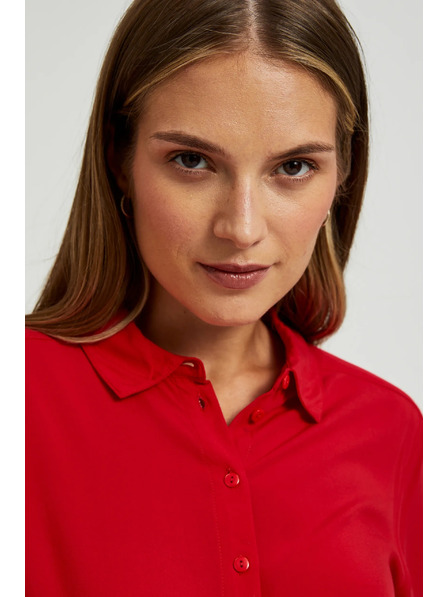 Moodo Червена дамска риза