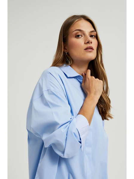 Moodo Синя дамска риза