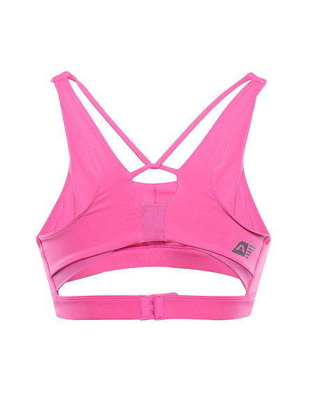 ALPINE PRO Дамски бързосъхнещ топ с Cool Dry ALPINE PRO BRATA неоново розово