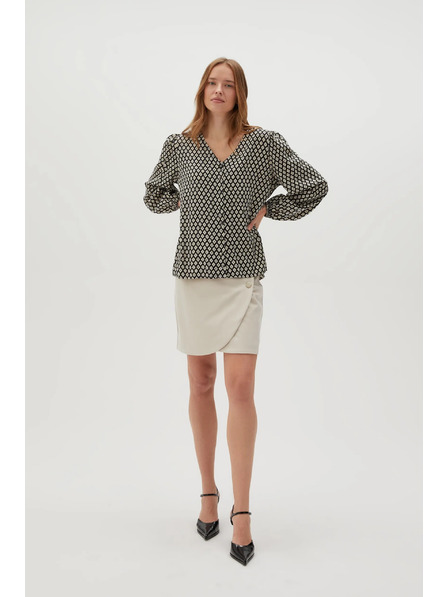 Moodo Черна дамска риза