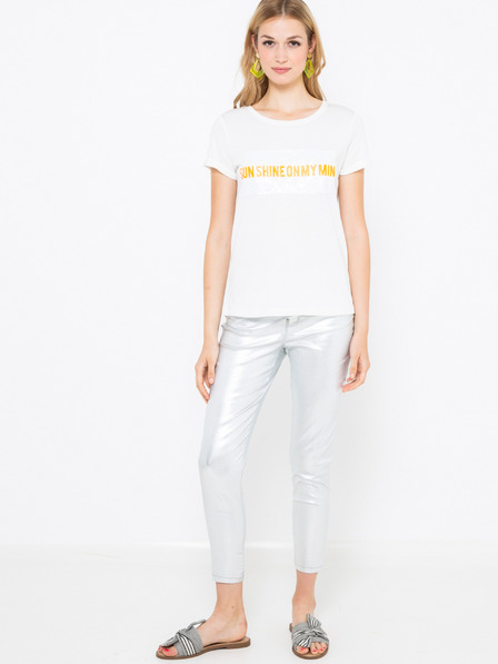 CAMAIEU Бяла тениска CAMAIEU