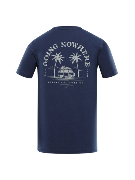 ALPINE PRO Мъжка памучна тениска ALPINE PRO SUMEK moonlit ocean вариант pb