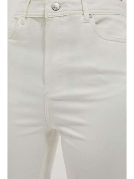 Moodo Дамски бели mom дънки Moodo