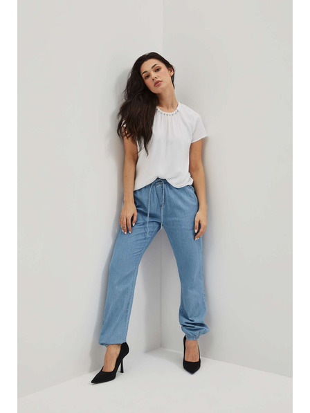 Moodo Дамски дънки Moodo – светло сини