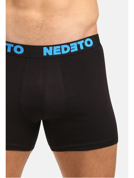 Nedeto Комплект от пет - мъжки боксерки Nedeto черни