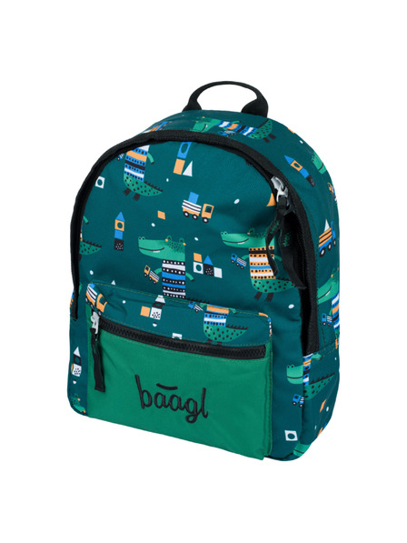BAAGL BAAGL Предучилищна раница Крокодил