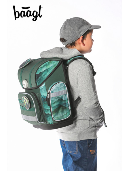 BAAGL BAAGL Ученическа раница Ergo Динозавър