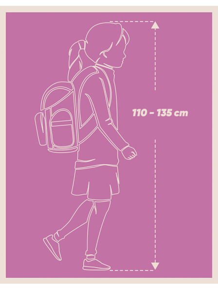 BAAGL BAAGL Училищна раница Zippy плюс Rainbow Еднорог