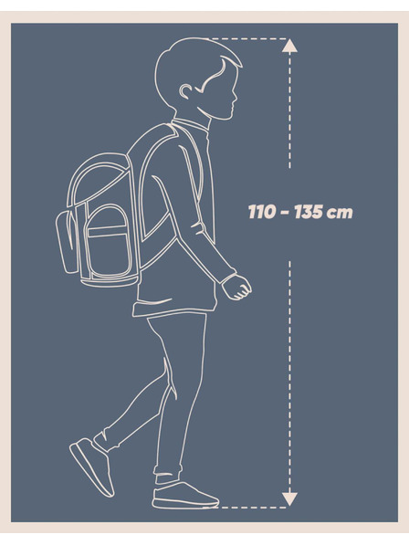 BAAGL BAAGL Училищна чанта Zippy plus Pixel Space