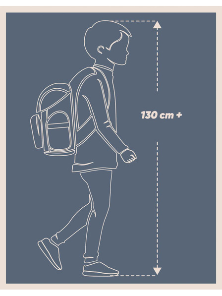 BAAGL BAAGL Ученическа раница Skate Indigo