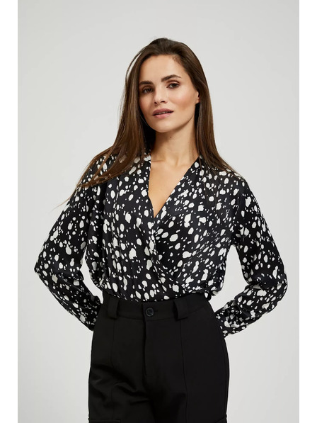 Moodo Блуза с шарка Moodo