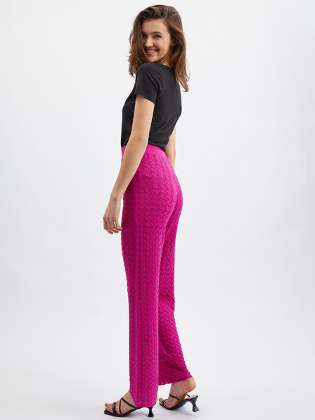 Orsay Розов дамски панталон ORSAY