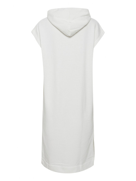 The Jogg Concept Бели дамски суитшърт рокли The Jogg Concept JCSAFINE