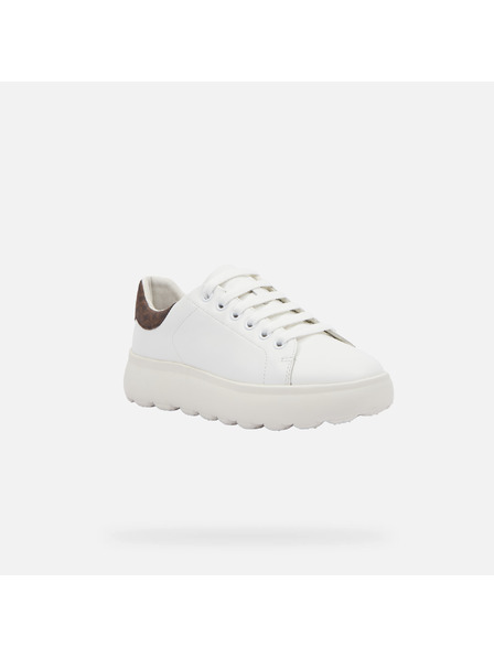 Geox Бели дамски маратонки Geox Spherica Ec4.1