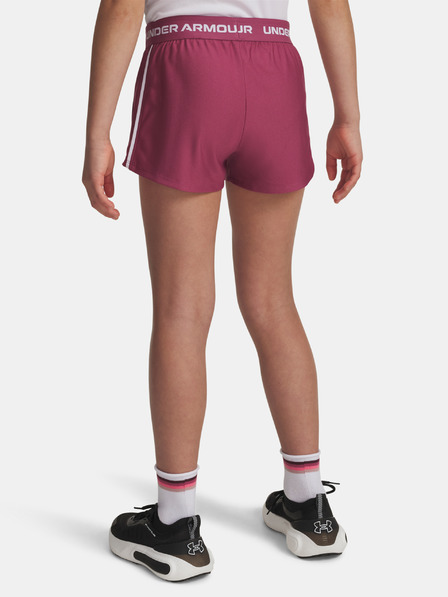 Under Armour Момичешки къси панталони Under Armour G Tech Play Up Short-RED