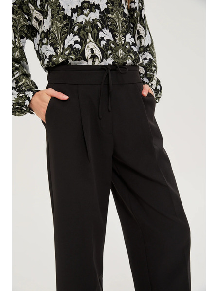 Moodo Черни свободни панталони Moodo