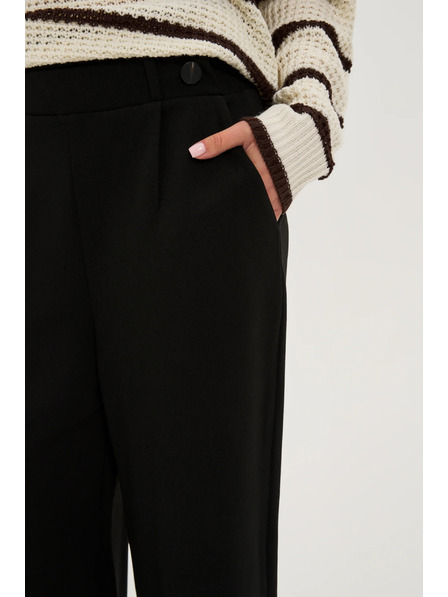 Moodo Дамски панталони Moodo - черни