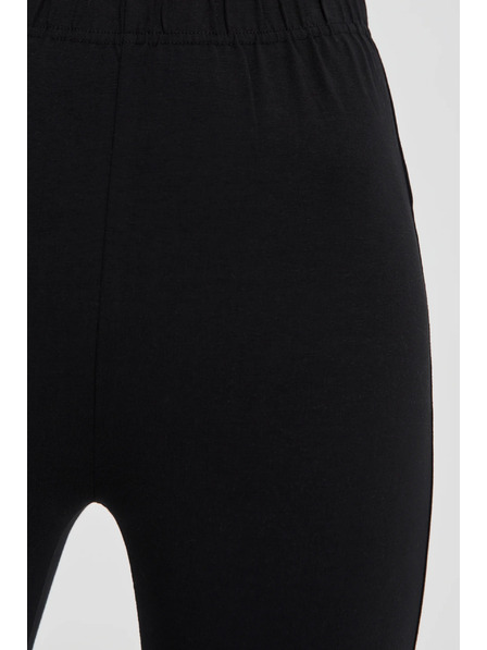 Moodo Черни дамски 3/4 клин с връзки