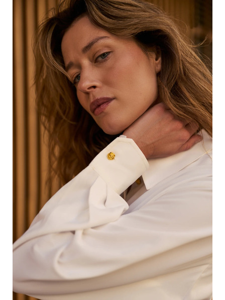 Moodo Бяла дамска блуза Moodo