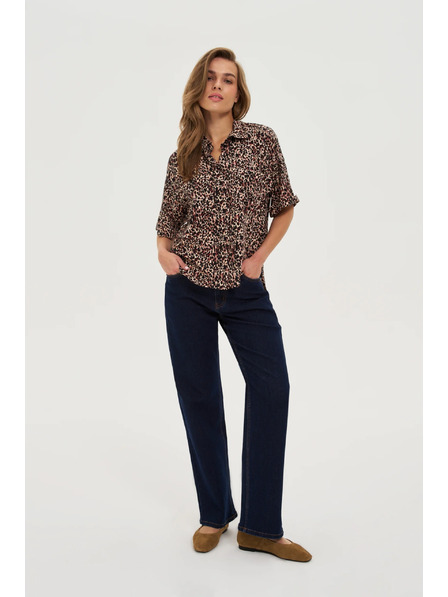 Moodo Дамска леопардова риза Moodo