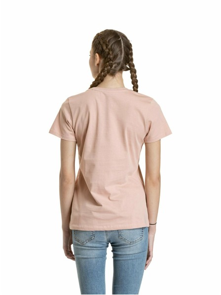 Meatfly Meatfly дамска тениска Ladies MF Logo Sepia Rose | Розова