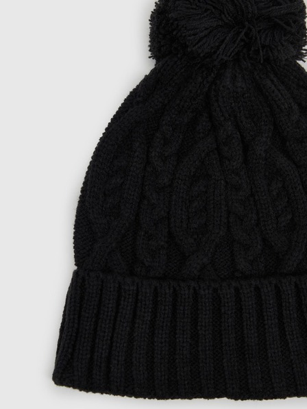 GAP Детска шапка с помпон GAP