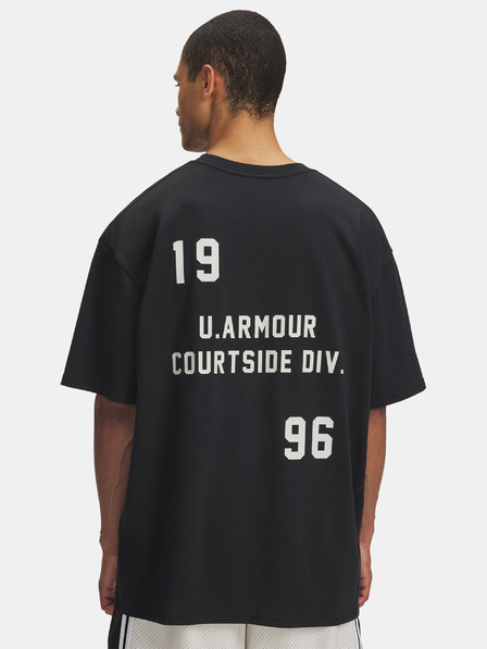 Under Armour Мъжка тениска Under Armour UA M HWT OS Hoops Courtside-BLK