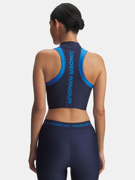 Under Armour Дамски потник Under Armour UA HG Rib Tank-BLU