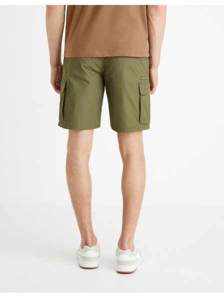 Celio Мъжки къси панталони в цвят каки Celio Fostopbm