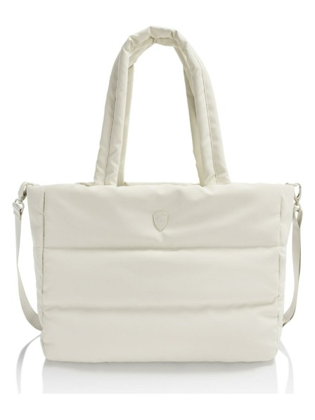 Heys Чанта с дръжки Heys Puffer Tote Bag Off White