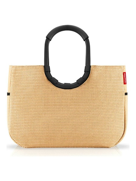 Reisenthel Чанта Reisenthel Loopshopper L Frame Raffia black