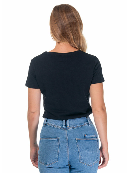 Meatfly Meatfly дамска тениска Ladies MF Logo A - Black | Размер M | 100% памук