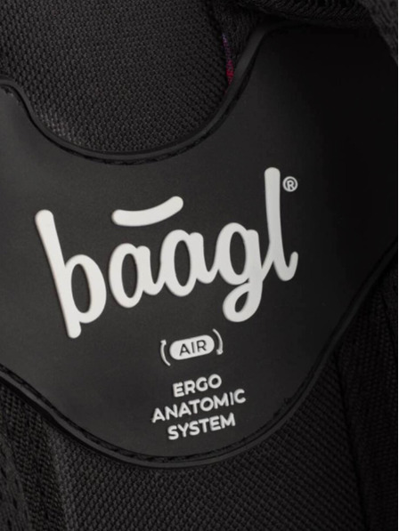 BAAGL Сив 3 комплекта core lava: раница, моливник, чанта Baagl