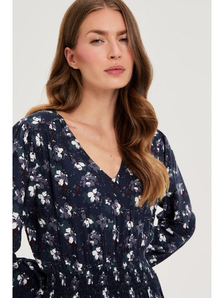 Moodo Тъмносини ризови рокли Moodo