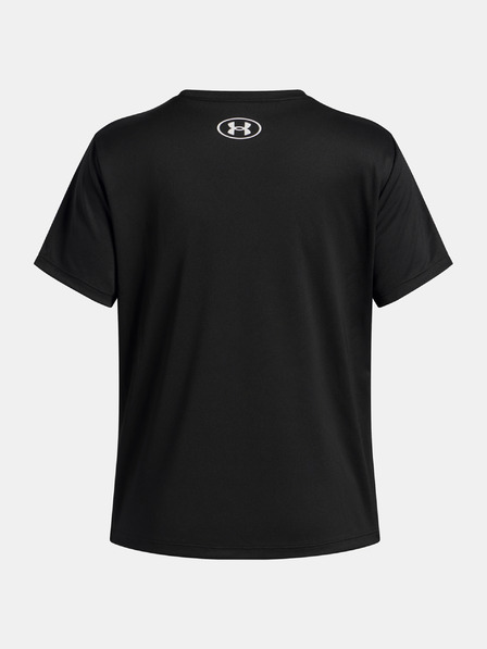 Under Armour Момичешка тениска Under Armour Tech Varsity Graphic SS-BLK
