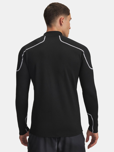 Under Armour Мъжка тениска Under Armour Cold Weather Grid LS Mock-BLK