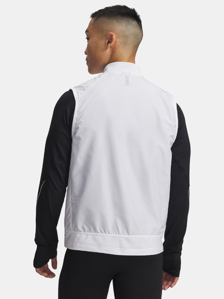 Under Armour Мъжка жилетка Under Armour UA Launch Insulated Vest-WHT