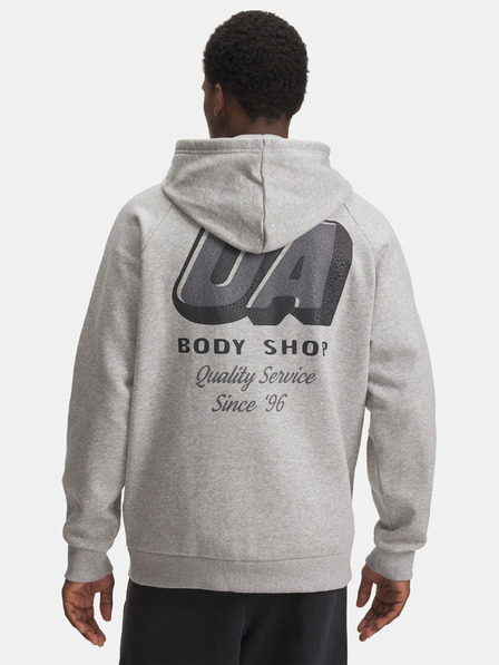 Under Armour Мъжки суитшърт Under Armour UA Rival Fleece HBR Logo HD-GRY