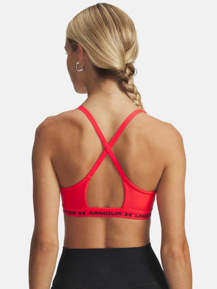 Under Armour Дамски сутиен Under Armour UA Crossback Low Bra-RED
