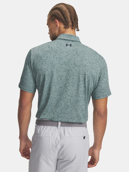 Under Armour Мъжка тениска Under Armour UA Playoff 3.0 Printed Polo-GRN