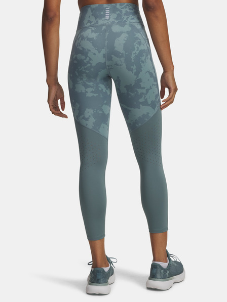 Under Armour Дамски клинове Under Armour UA Launch Ankle Print Tights-BLU