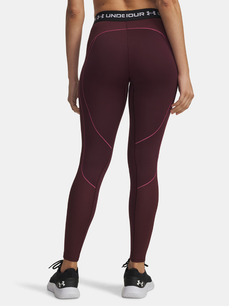 Under Armour Дамски клинове Under Armour UA ColdGear Textured Legging-RED