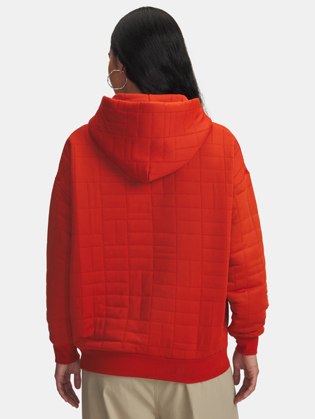 Under Armour Дамски суитшърт Under Armour Unstoppable Flc Txtr Hoodie-ORG