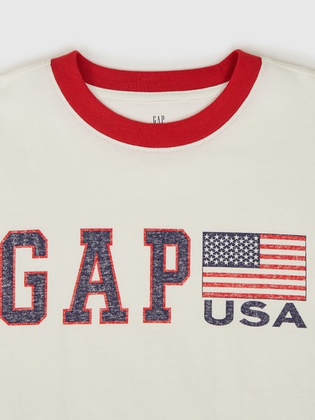 GAP Бебешка тениска Americana GAP