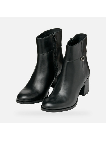 Geox Черни дамски боти Geox New Asheel