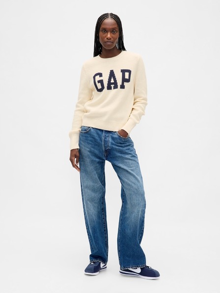 GAP Пуловер с логото на GAP