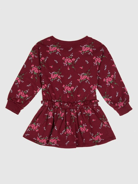 GAP Бебешка суитшърт рокля с лого GAP