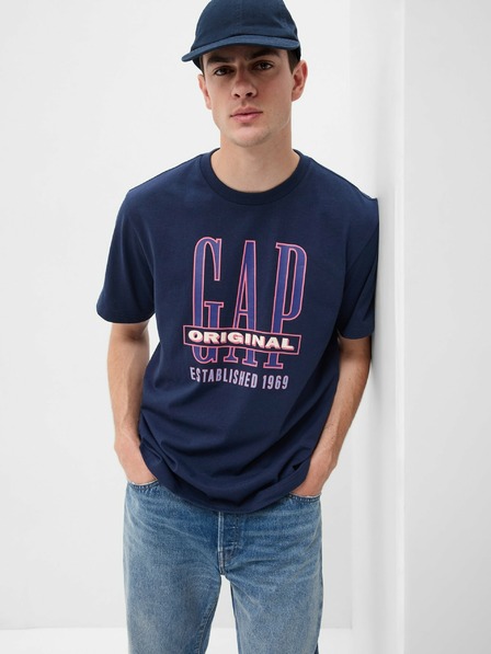 GAP Тениска с изразено лого GAP